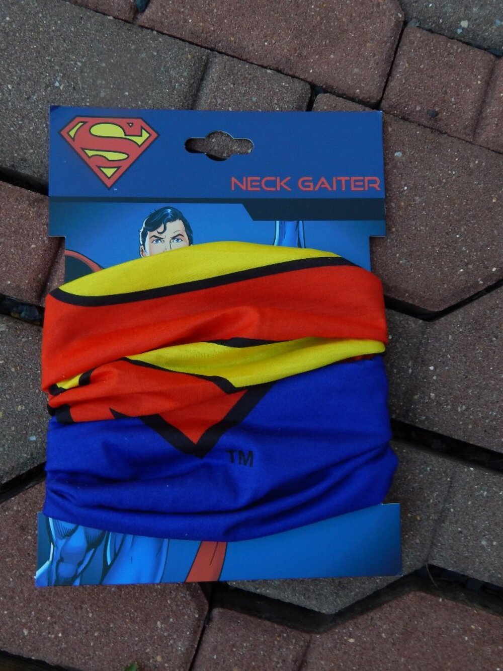 Superman Neck Gaiter NEW